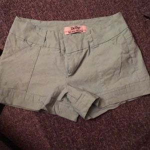 Mint bebop dress shorts